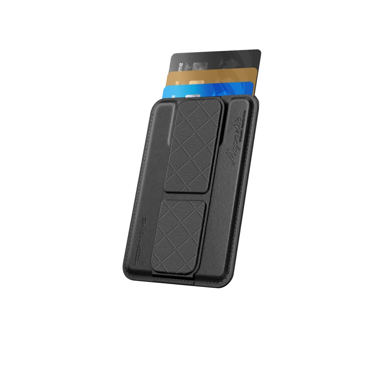 Keephone Milan Stant Özellikli Magsafe Kartlık - Kahverengi