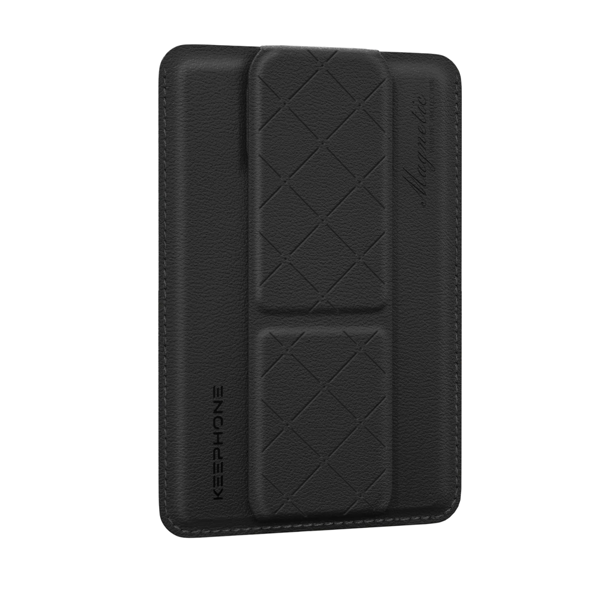 Keephone Milan Stant Özellikli Magsafe Kartlık - Siyah