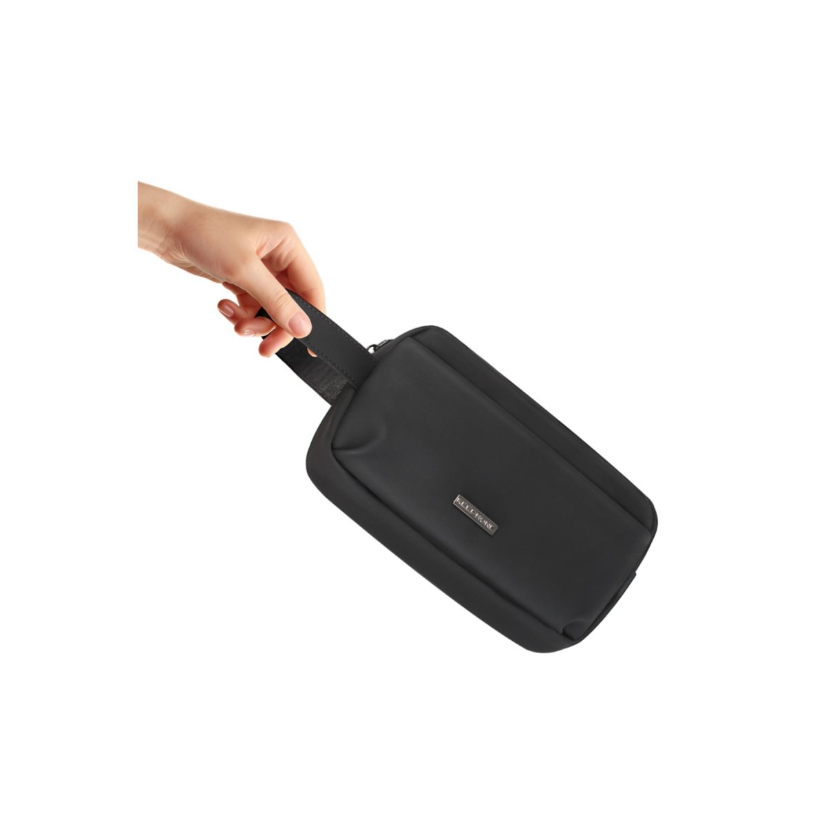 Keephone KP-LB04 Nappa Çok Amaçlı Seyahat Organizer Çantası - Siyah