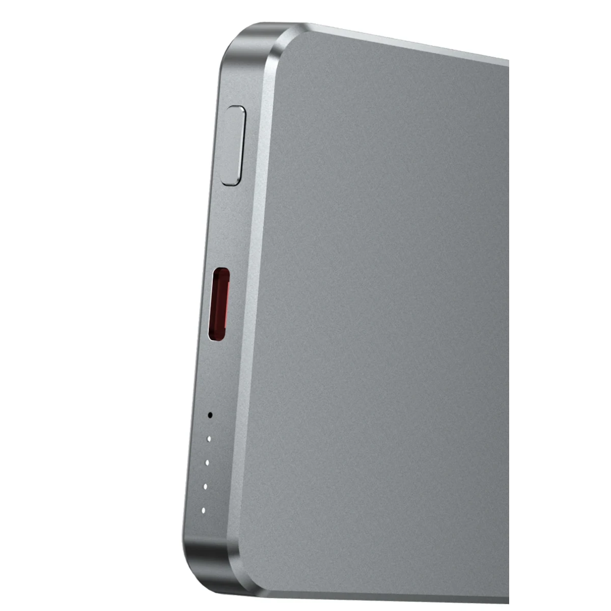 Keephone PB33 Lucci 5.000 mAh 20W Type-C 15W Kablosuz Şarj PD Magsafe Powerbank - Çöl Titanyum