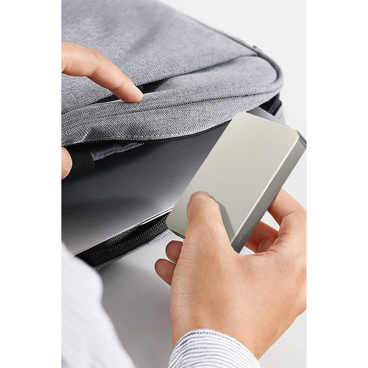 Keephone PB34 Lucci 10.000 mAh 20W Type-C 22.5W USB QC 15W Kablosuz Şarj PD Magsafe Powerbank - Turuncu