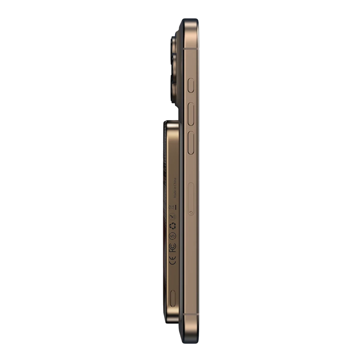 Keephone PB50 Brendy Kevlar 5.000 mAh 20W Type-C ve 15W Kablosuz Şarj Destekli Magsafe Powerbank - Ay Doğumu