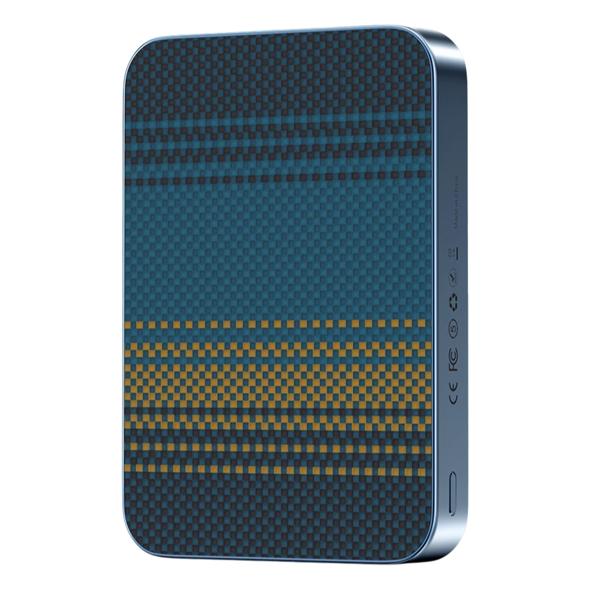 Keephone PB51 Brendy Kevlar 10.000 mAh 22.5W USB 20W Type-C ve 15W Kablosuz Şarj Destekli Magsafe Powerbank - Ay Doğumu