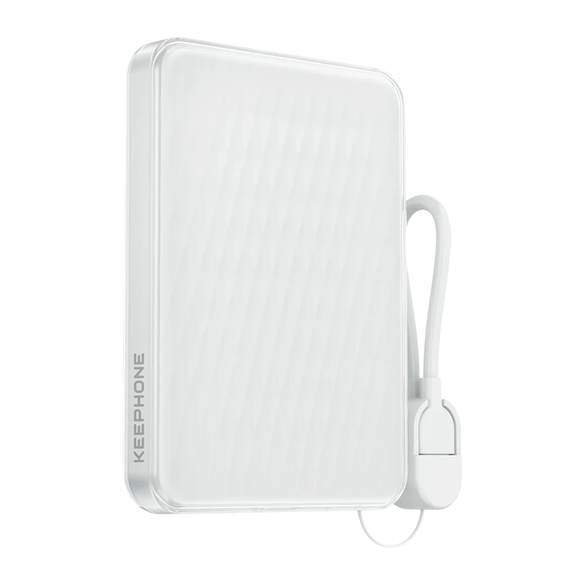 Keephone PB52 IceMag 5.000 mAh Type-C 20W PD Magsafe Destekli Powerbank - Beyaz