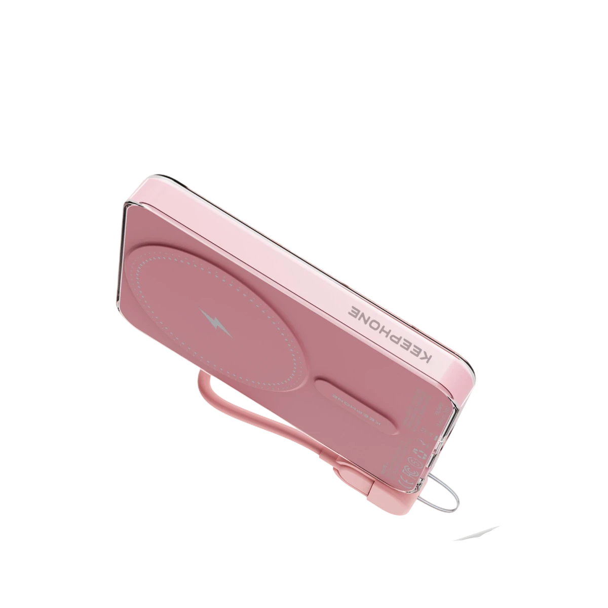 Keephone PB52 IceMag 5.000 mAh Type-C 20W PD Magsafe Destekli Powerbank - Pembe