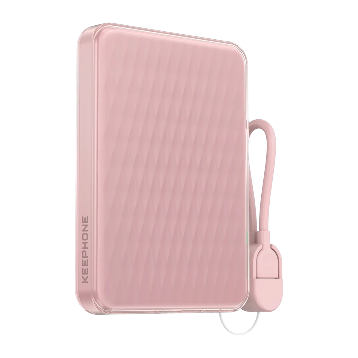 Keephone PB52 IceMag 5.000 mAh Type-C 20W PD Magsafe Destekli Powerbank - Pembe