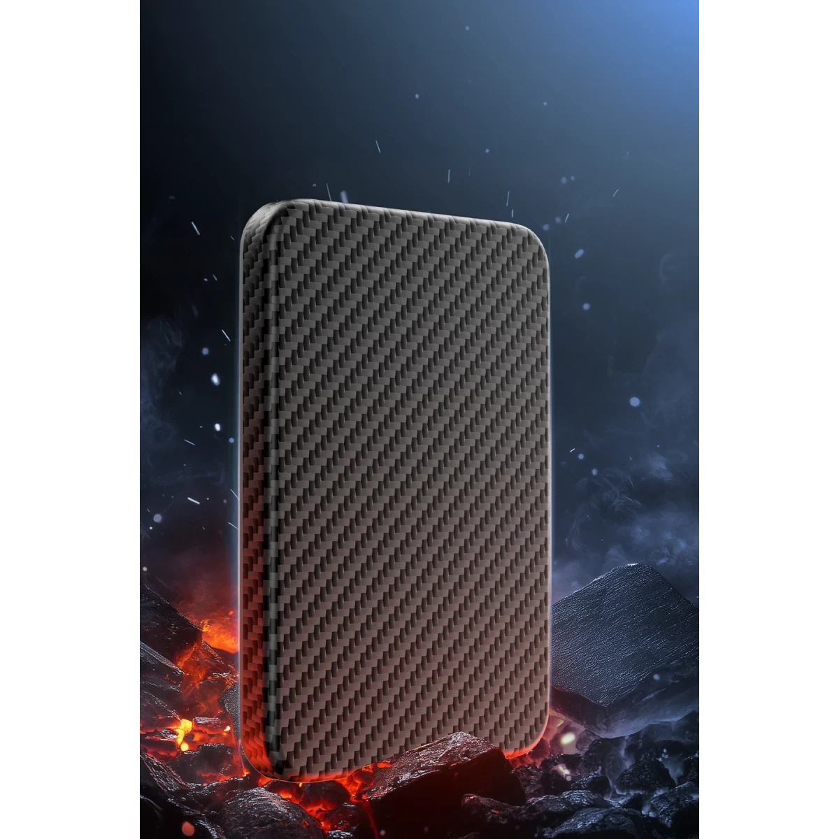 Keephone PB55 Kavos Kevlar 5.000 mAh 20W Type-C ve Semi Solid Destekli Powerbank - Moonrise