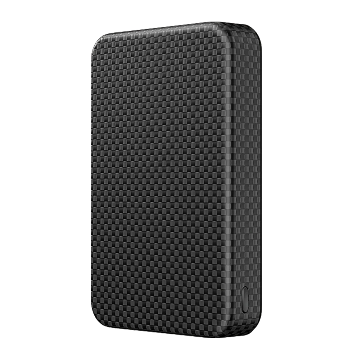 Keephone PB56 Kavos Kevlar 10.000 mAh 20W Type-C ve 15W Kablosuz Şarj Destekli MagSafe Powerbank - Siyah