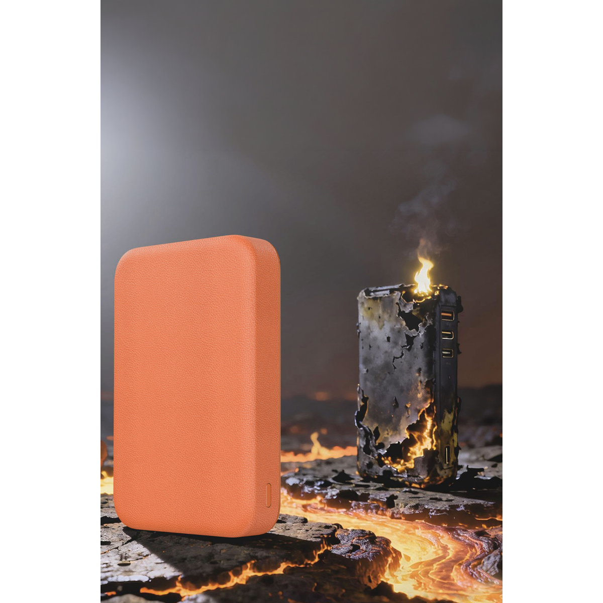 Keephone PB58 Peekaboo 10.000 mAh 20W PD ve 15W MagSafe Uyumlu Powerbank - Siyah