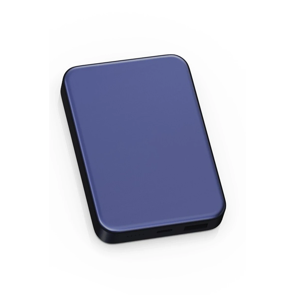 Keephone PB60 Glossey 10.000 mAh 22.5W USB 20W Type-C ve 15W Kablosuz Şarj Destekli Magsafe Powerbank - Lacivert