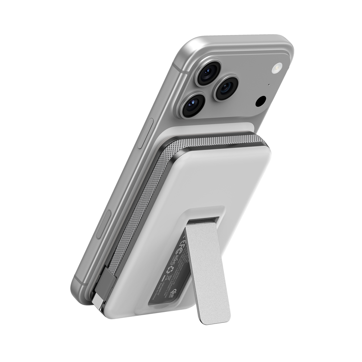 Keephone PB63 KUPPA 10000 mAh 25W Qi2 MagSafe Manyetik ve Semi-Solid Destekli Powerbank - Beyaz
