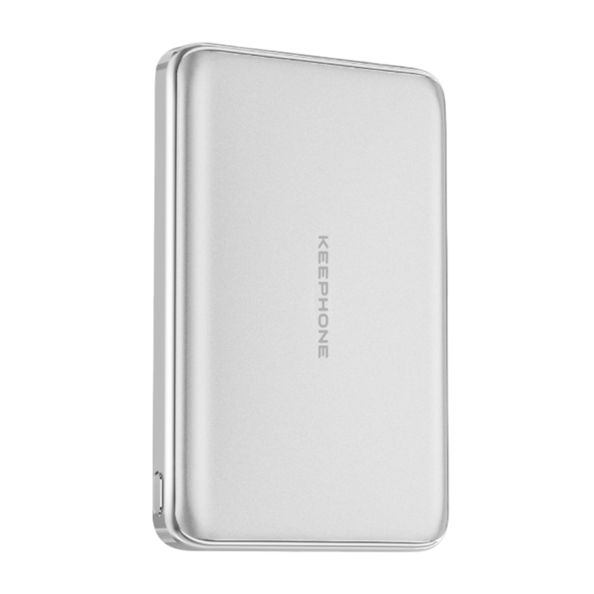 Keephone PB67 Shanks 5.000 mAh 25W Qi2 MagSafe ve Semi Solid Destekli Powerbank - Gümüş