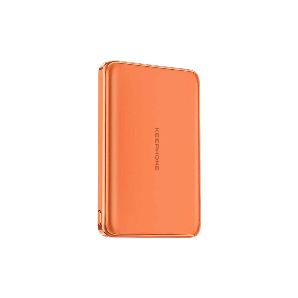 Keephone PB67 Shanks 5.000 mAh 25W Qi2 MagSafe ve Semi Solid Destekli Powerbank - Turuncu