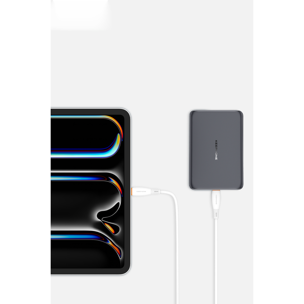 Keephone PB68 Shanks 10.000 mAh 25W Qi2 MagSafe ve Semi Solid Destekli Powerbank - Siyah