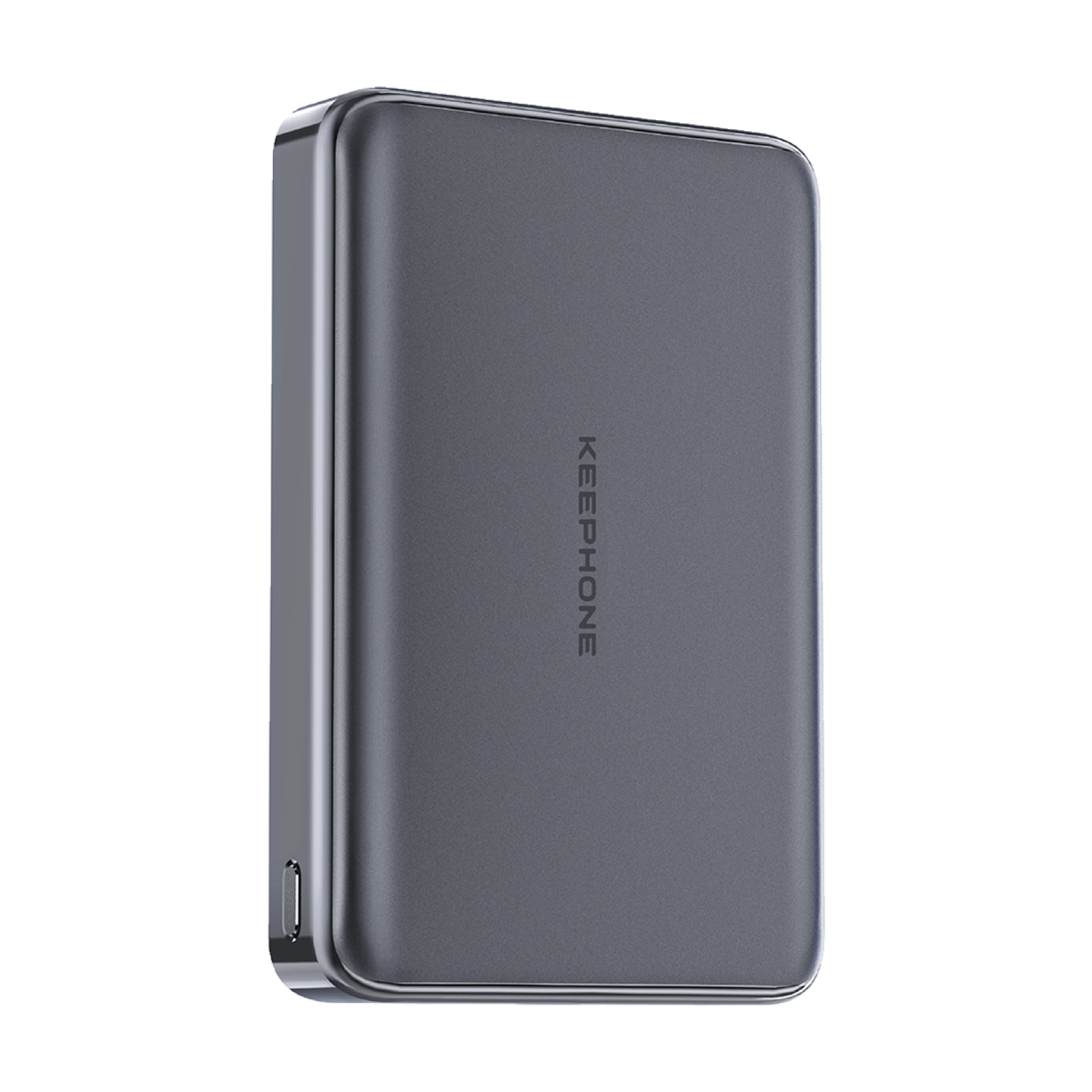 Keephone PB68 Shanks 10.000 mAh 25W Qi2 MagSafe ve Semi Solid Destekli Powerbank - Siyah