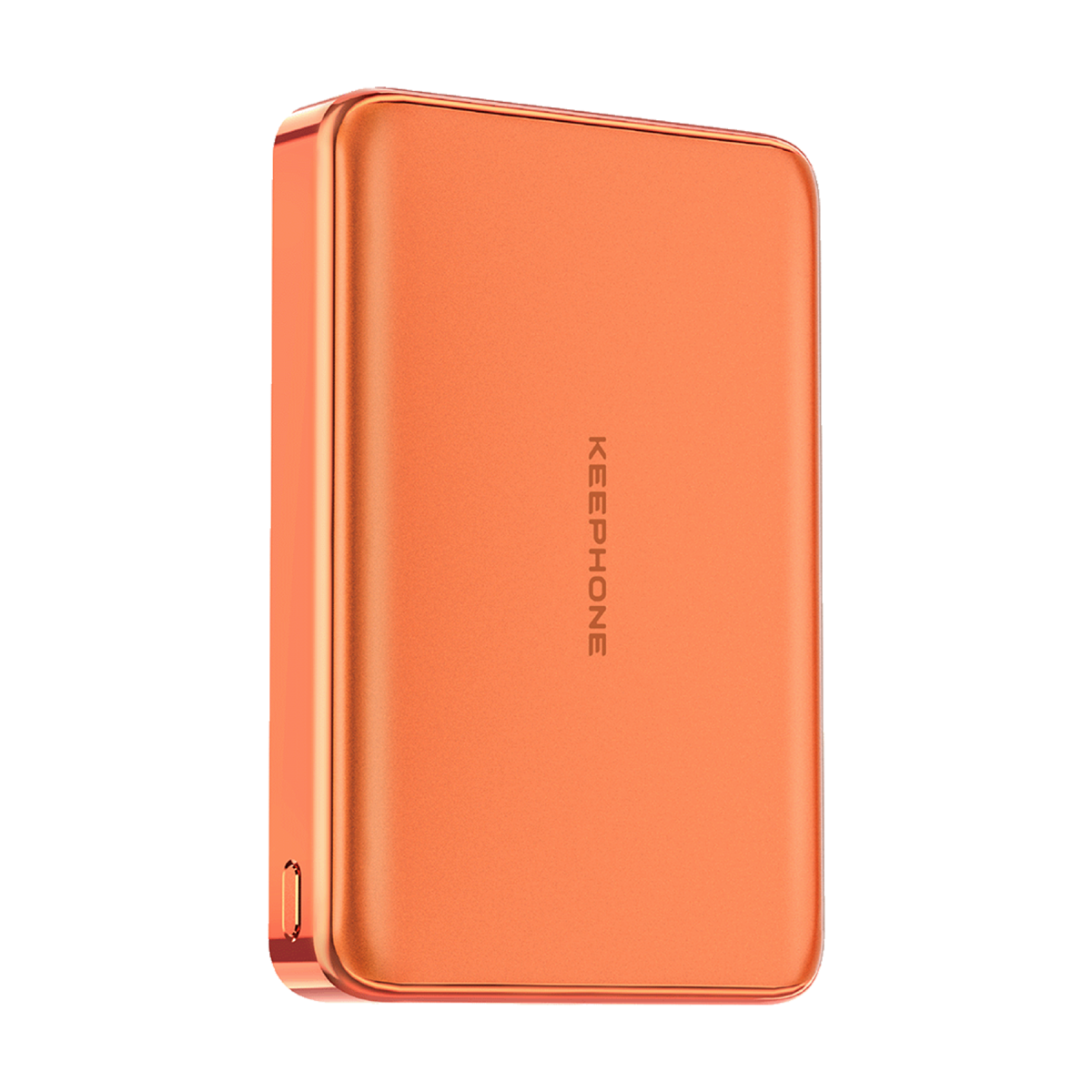 Keephone PB68 Shanks 10.000 mAh 25W Qi2 MagSafe ve Semi Solid Destekli Powerbank - Turuncu