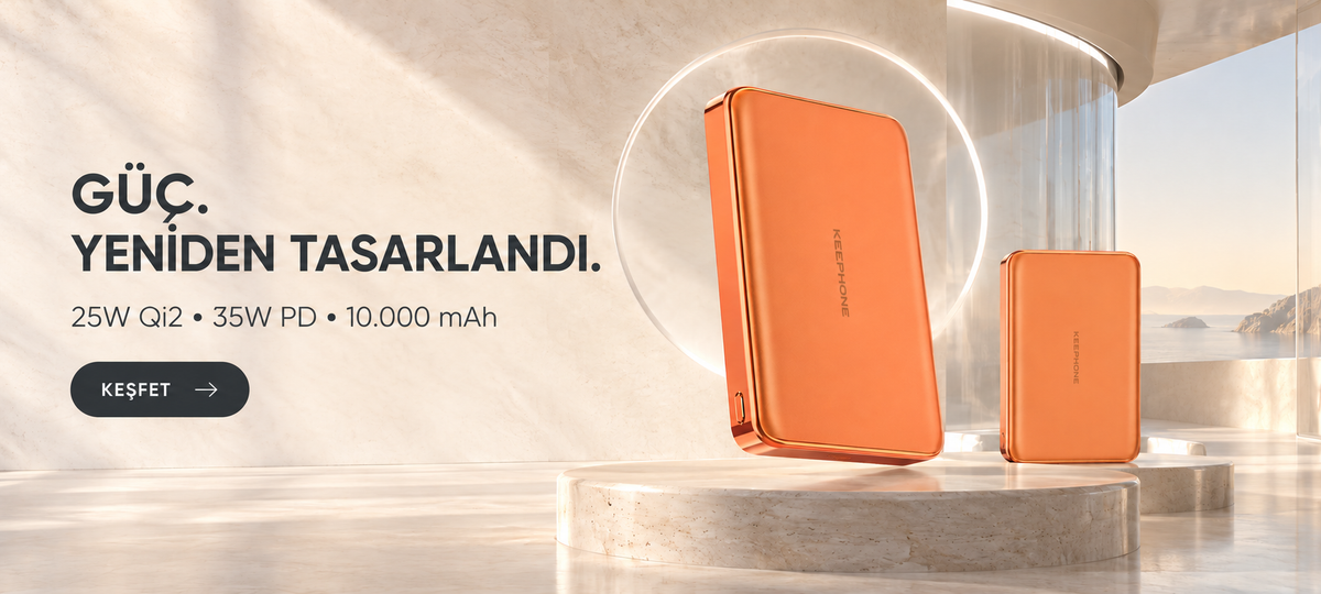 KeePhone powerbank koleksiyonu masaüstü banner