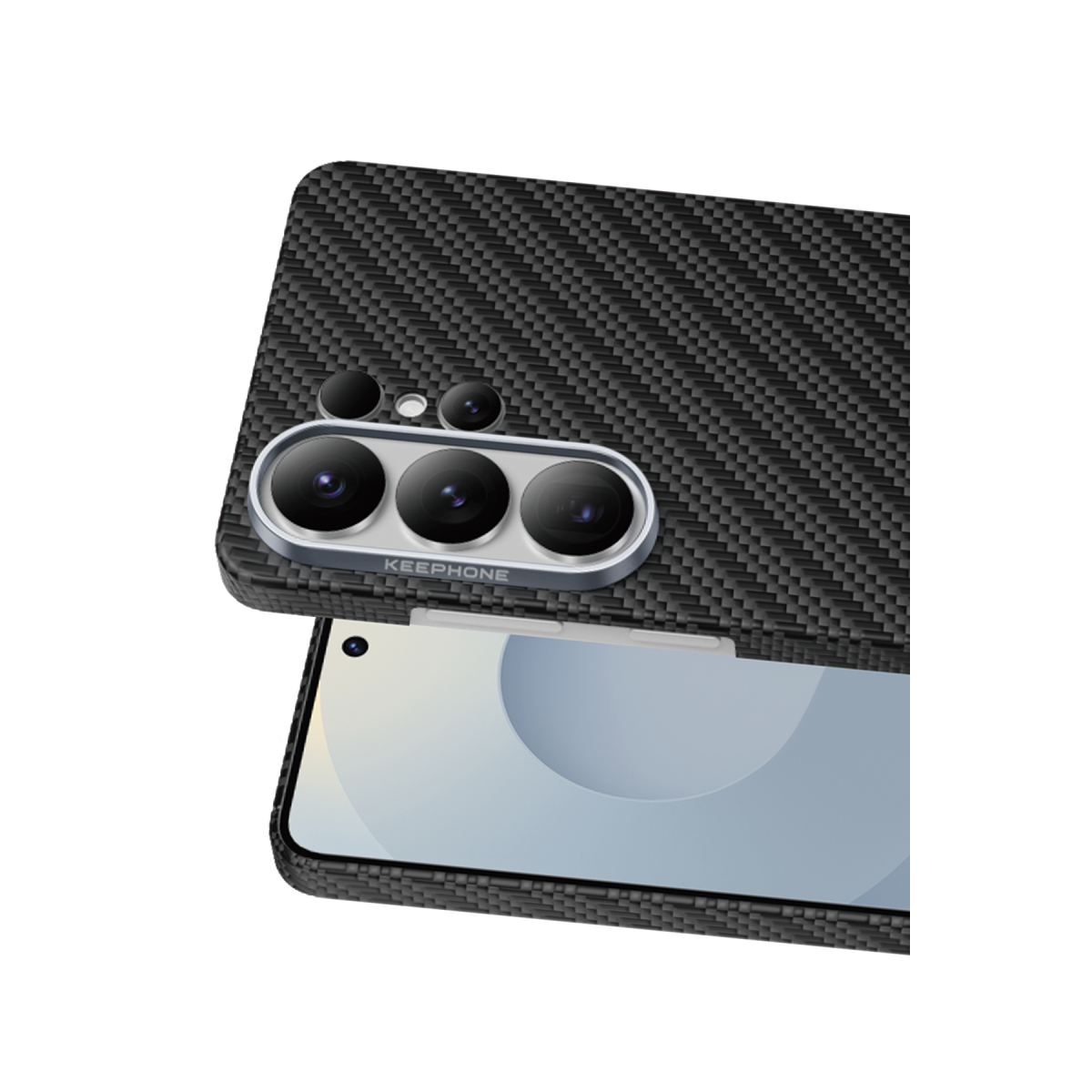 Keephone Samsun Galaxy S26 Ultra Kevlar Robin Magsafe Kılıf - Siyah