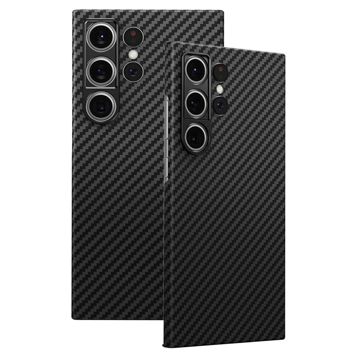 Keephone Samsung Galaxy S24 Ultra Kevlar Magsafe Kılıf - Siyah