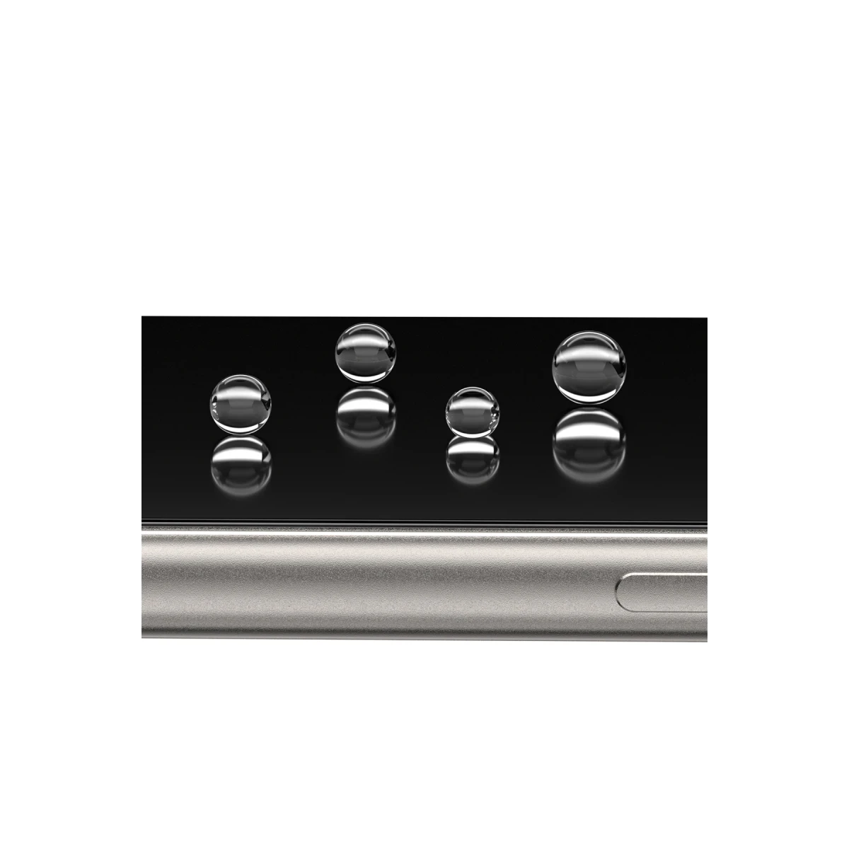 Keephone Samsung Galaxy S24 Ultra Ultra Privacy 2.5D Cam Ekran Koruyucu - Siyah