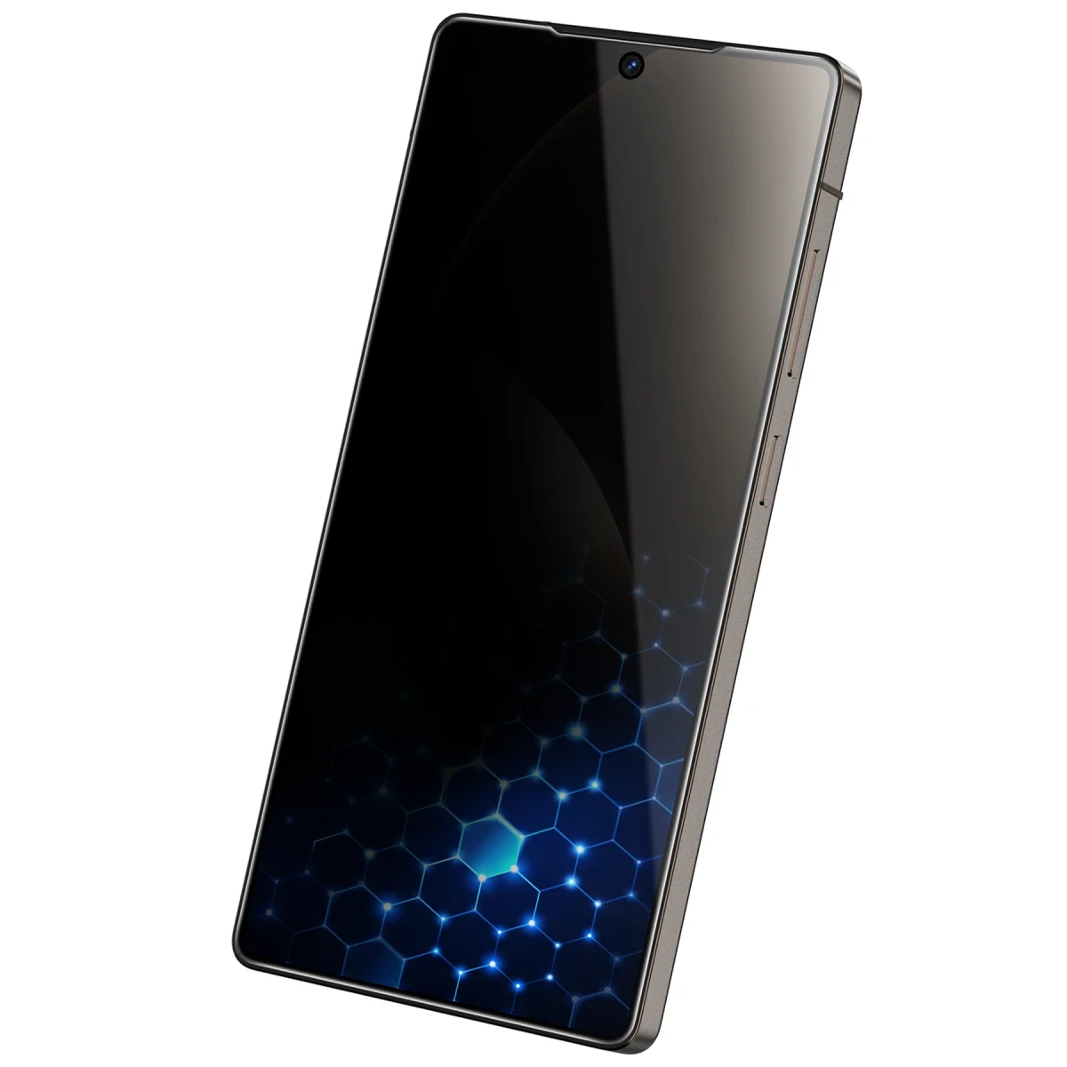 Keephone Samsung Galaxy S25 Plus Ultra Privacy 2.5D Cam Ekran Koruyucu - Siyah