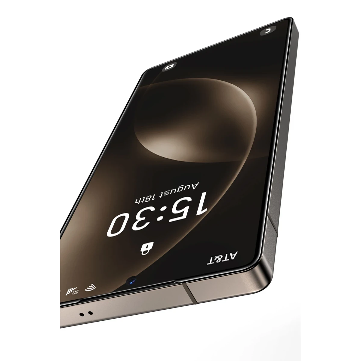 Keephone Samsung Galaxy S25 Ultra Delux Full Glue 2.5D Cam Ekran Koruyucu - Siyah