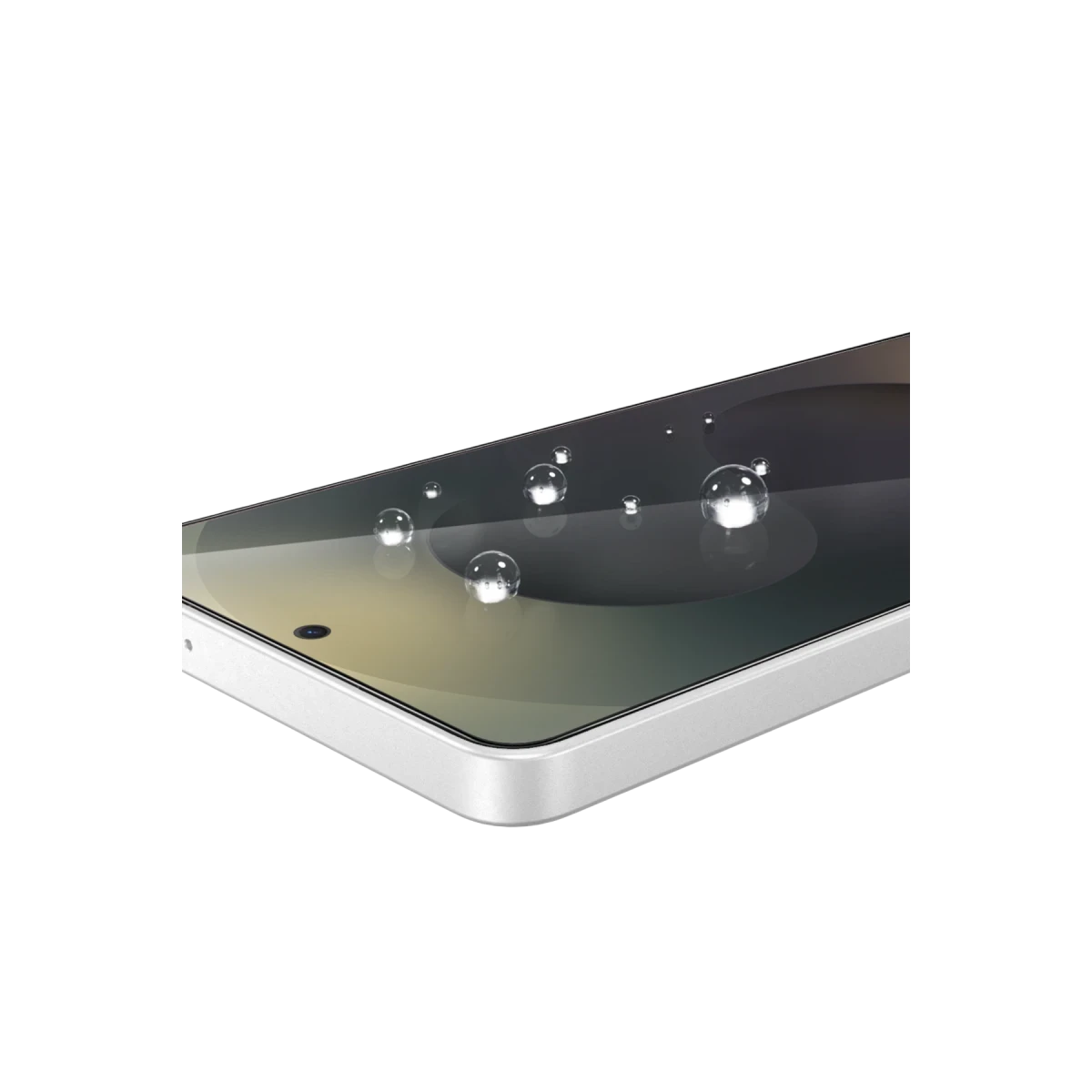 Keephone Samsung Galaxy S26 Plus Delux Full Glue 2.5D Cam Ekran Koruyucu - Siyah