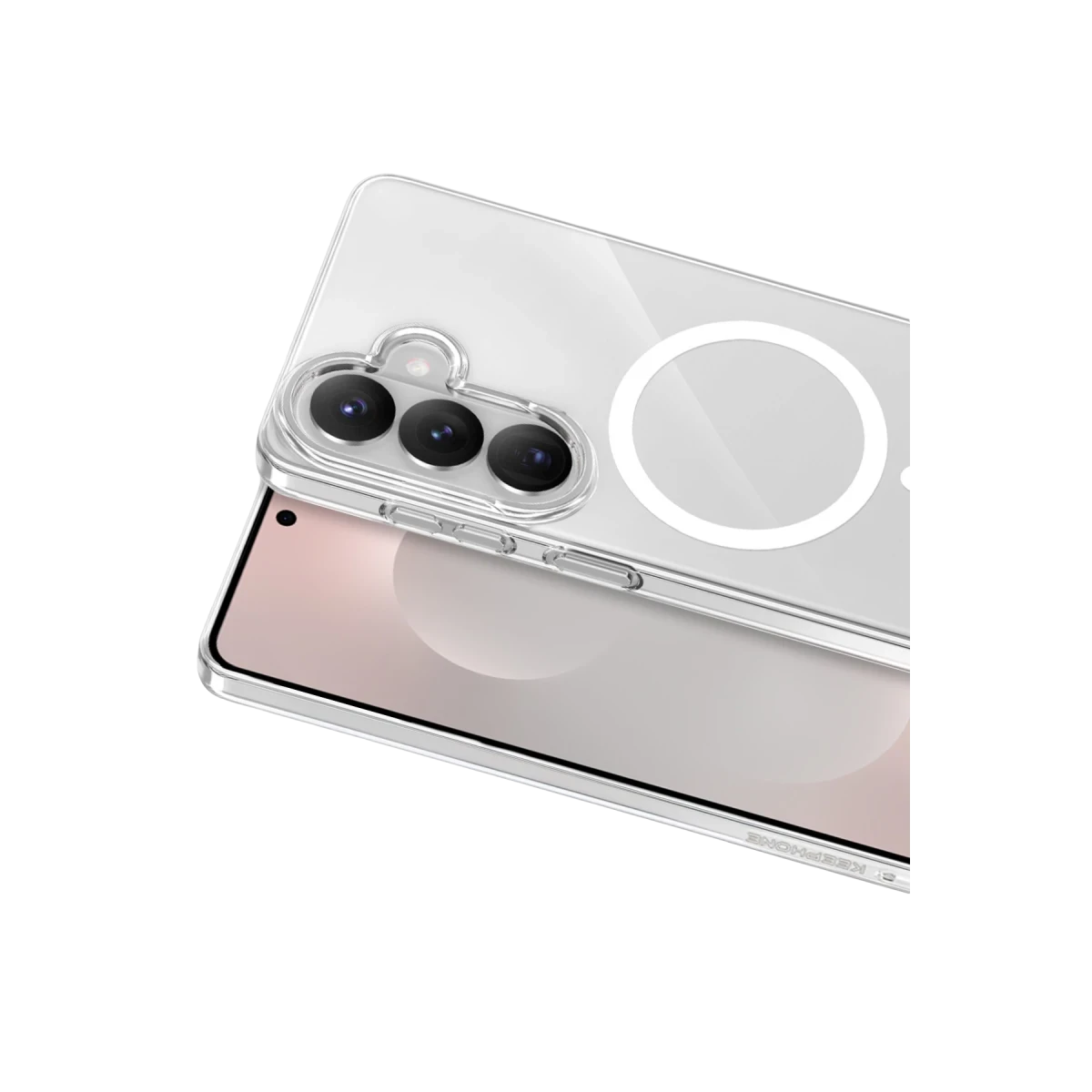 Keephone Samsung Galaxy S26 Plus X-Crystal Slim Magsafe Kılıf - Şeffaf