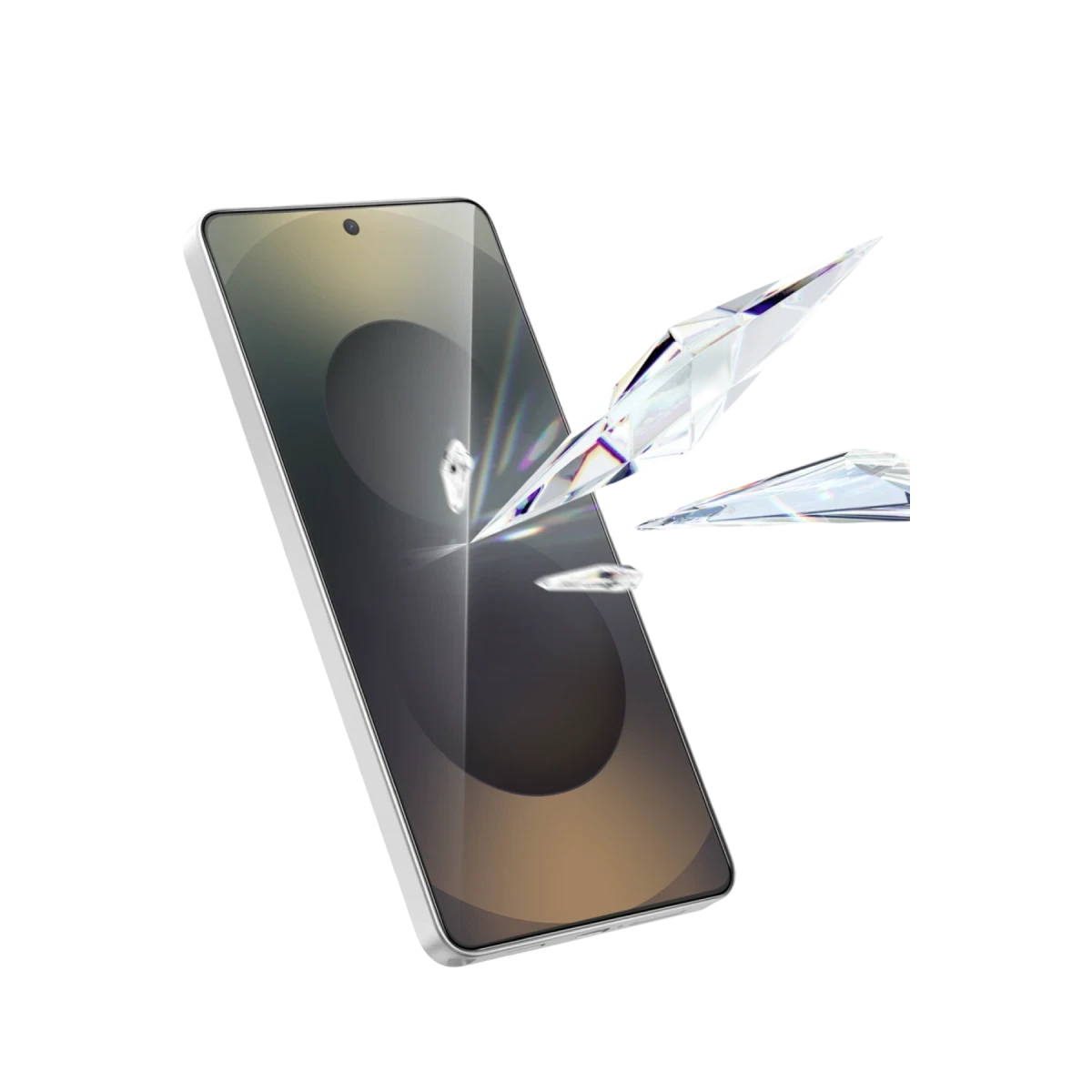 Keephone Samsung Galaxy S26 Ultra Delux Full Glue 2.5D Cam Ekran Koruyucu - Siyah