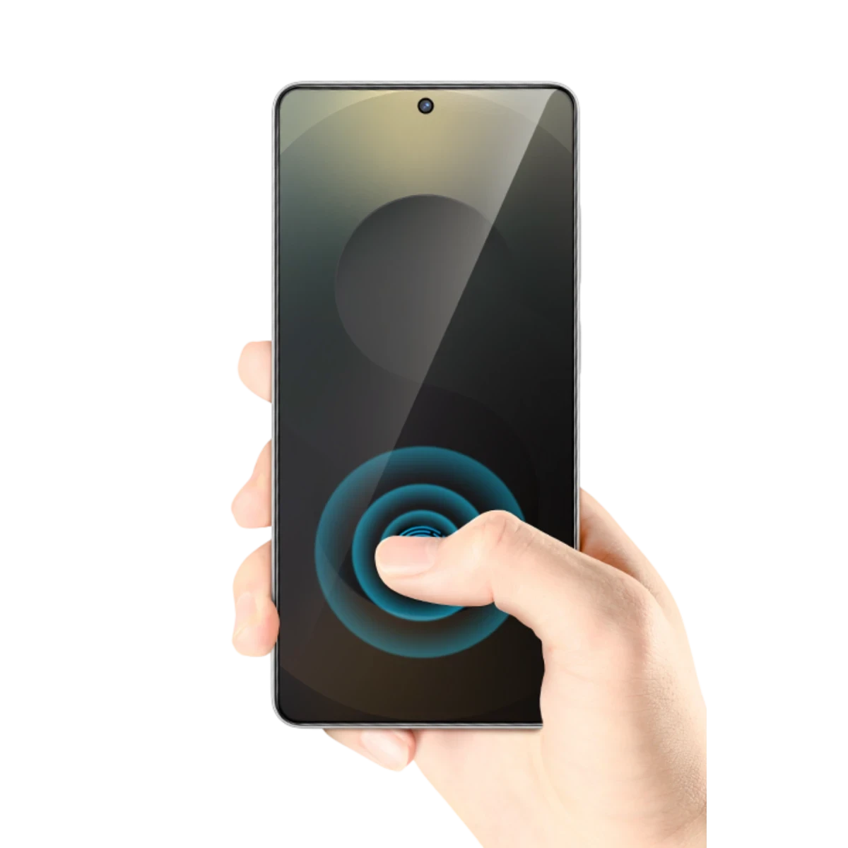 Keephone Samsung Galaxy S26 Ultra Delux Privacy 2.5D Hayalet Cam Ekran Koruyucu - Siyah