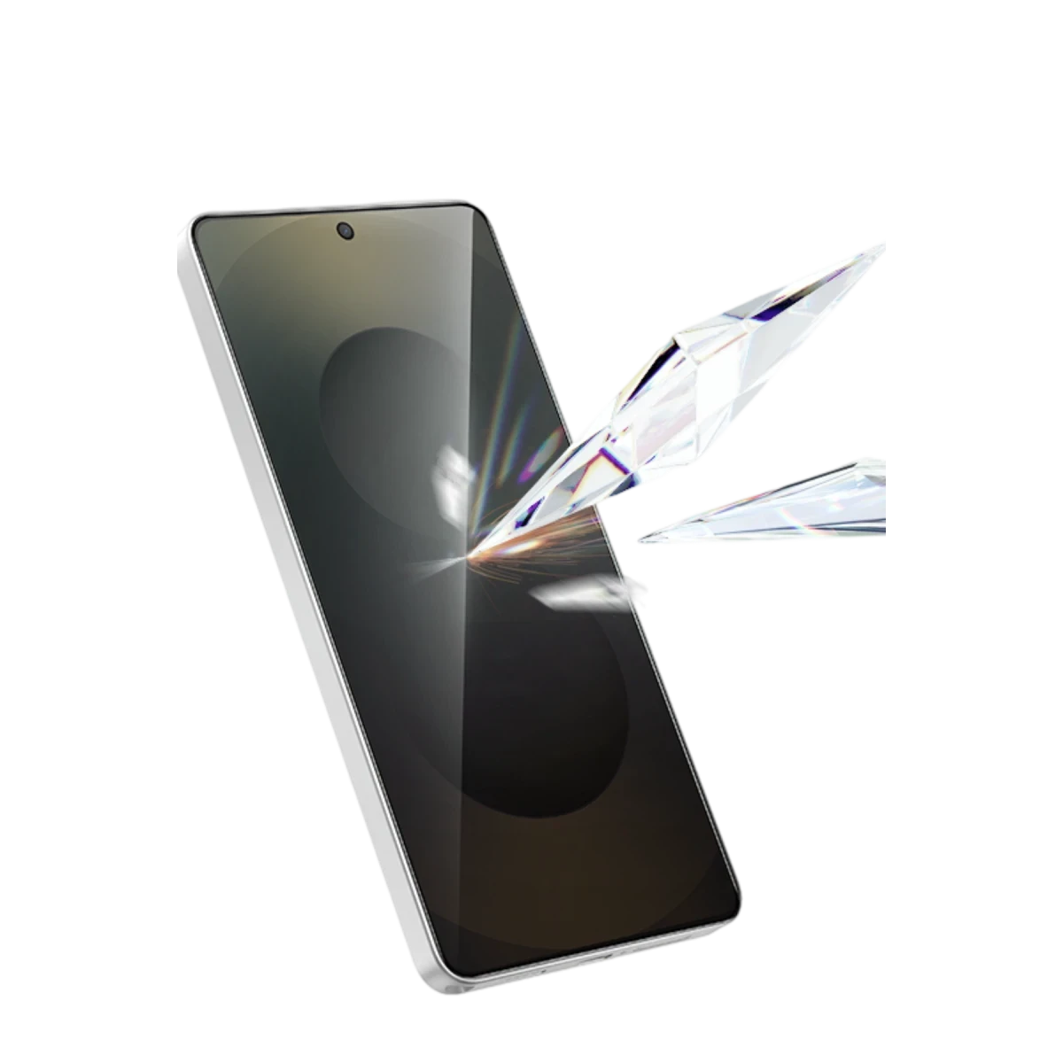 Keephone Samsung Galaxy S26 Ultra Delux Privacy 2.5D Hayalet Cam Ekran Koruyucu - Siyah