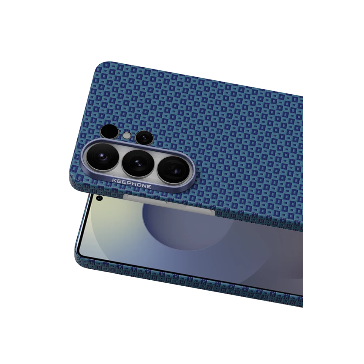 Keephone Samsung Galaxy S26 Ultra Kevlar Ankora Magsafe Kapak - Lacivert