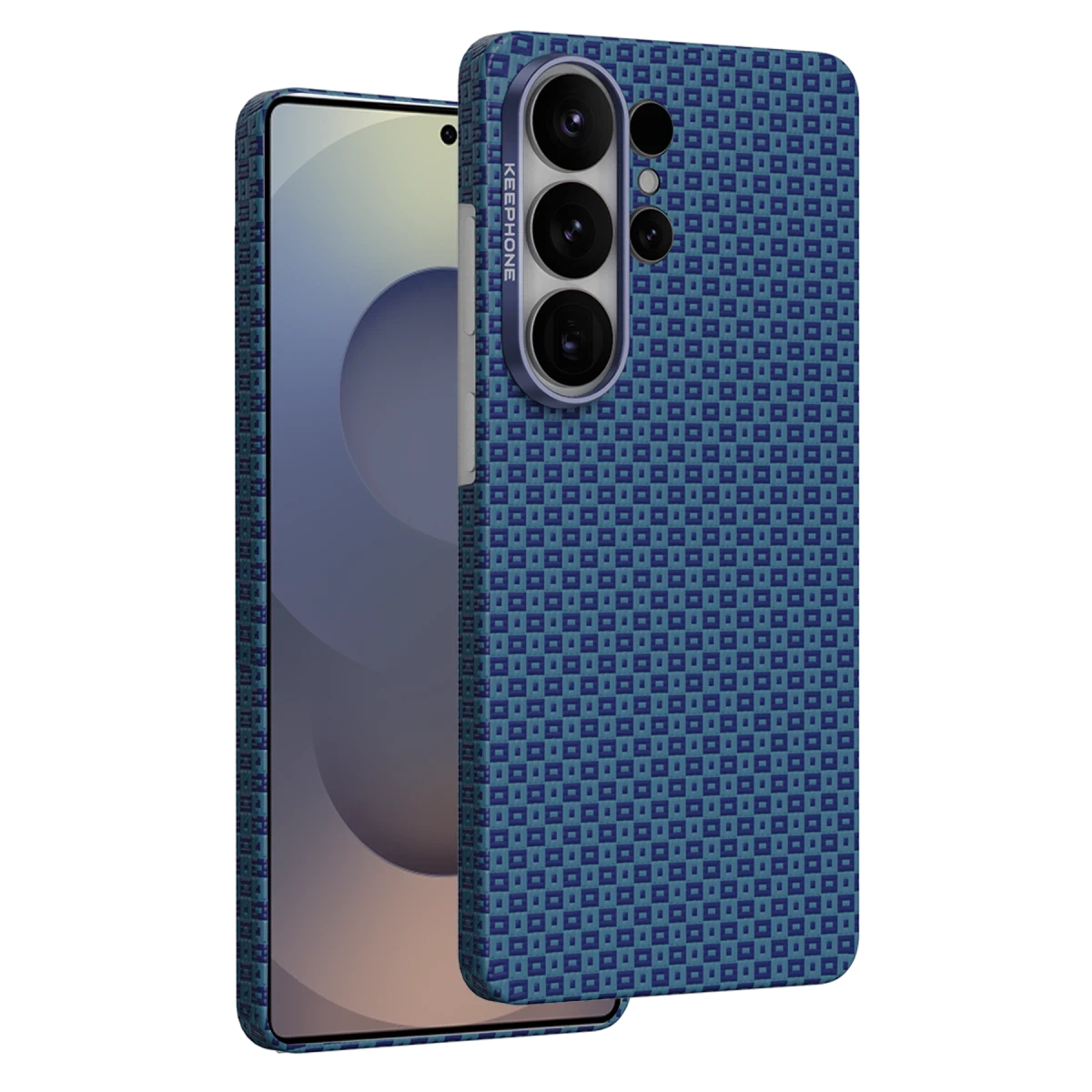 Keephone Samsung Galaxy S26 Ultra Kevlar Ankora Magsafe Kapak - Lacivert