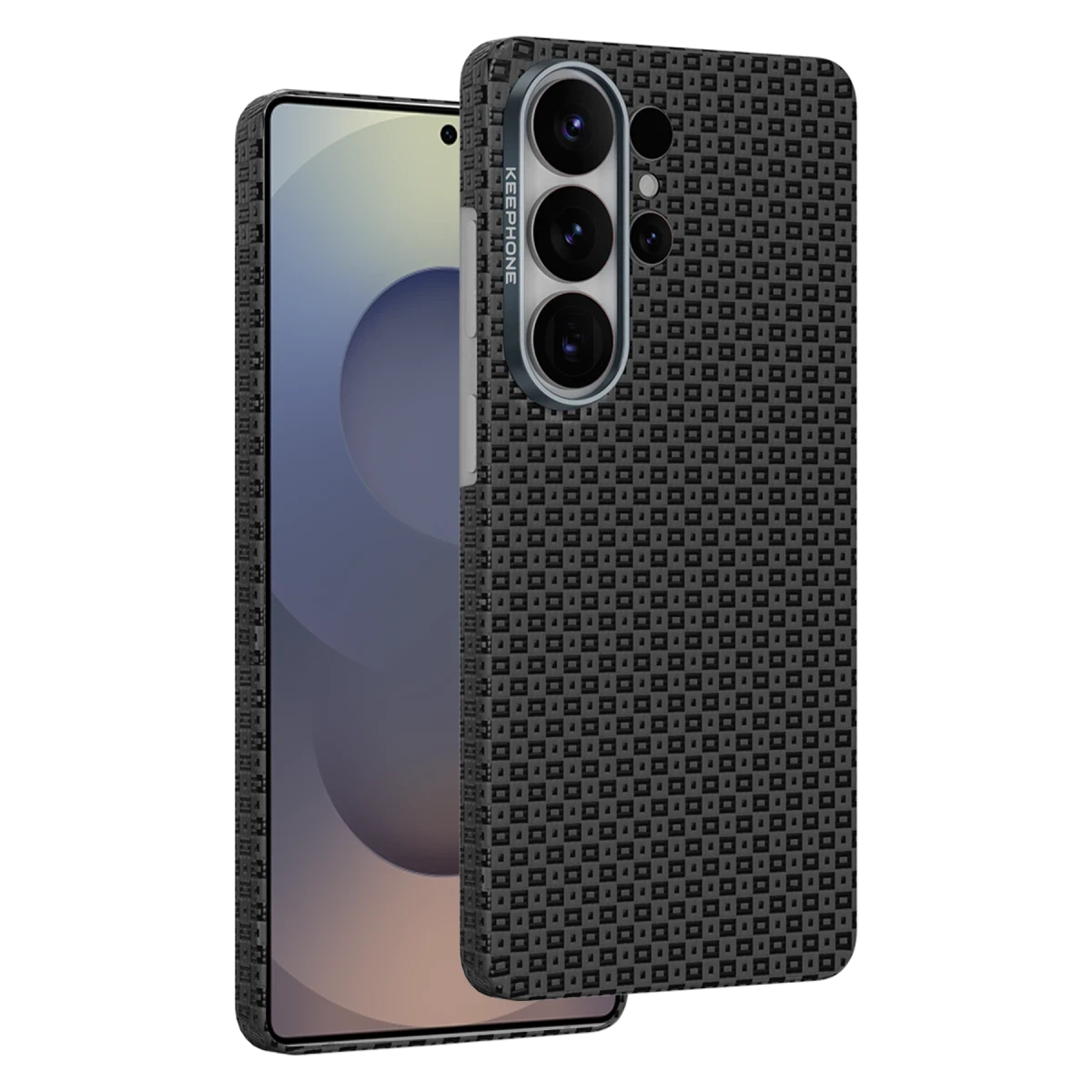 Keephone Samsung Galaxy S26 Ultra Kevlar Ankora Magsafe Kapak - Siyah