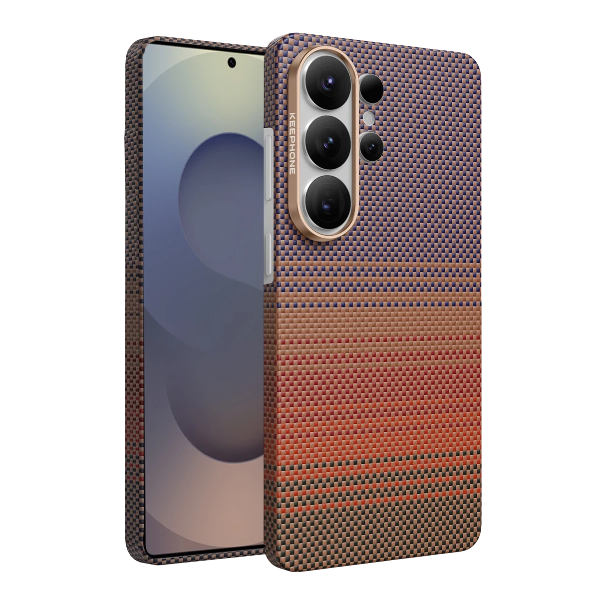 Keephone Samsung Galaxy S26 Ultra Kevlar Seanova Magsafe Kılıf - Sunrise