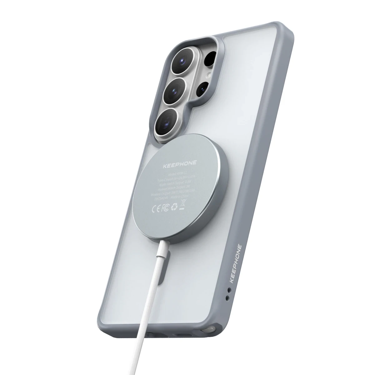 Keephone Samsung Galaxy S26 Ultra Mago Pro Magsafe Kılıf - Gri