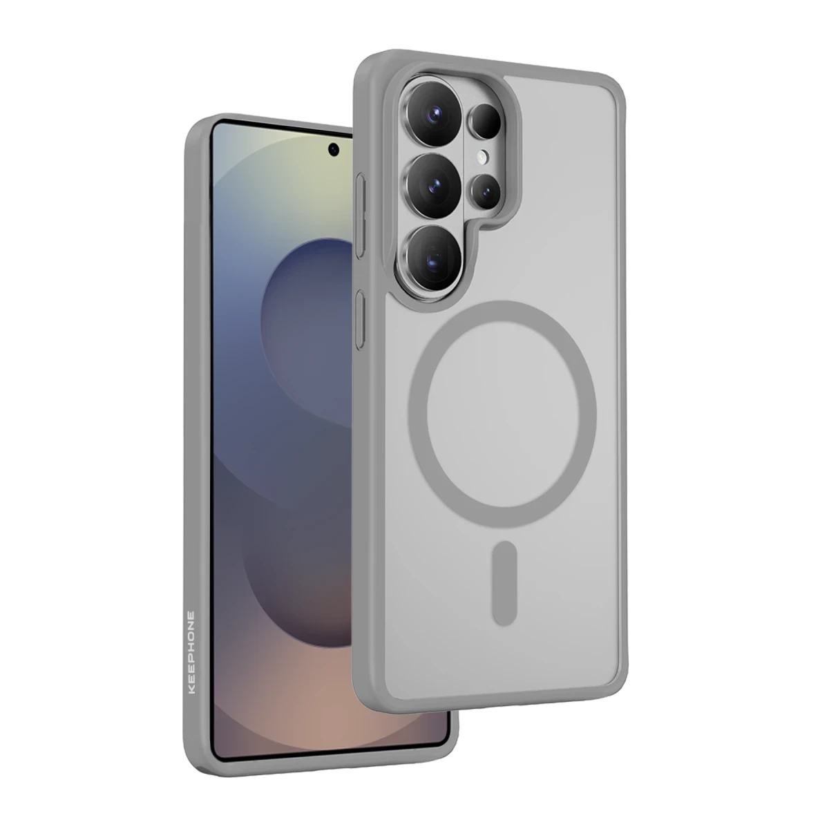 Keephone Samsung Galaxy S26 Ultra Mago Pro Magsafe Kılıf - Gri