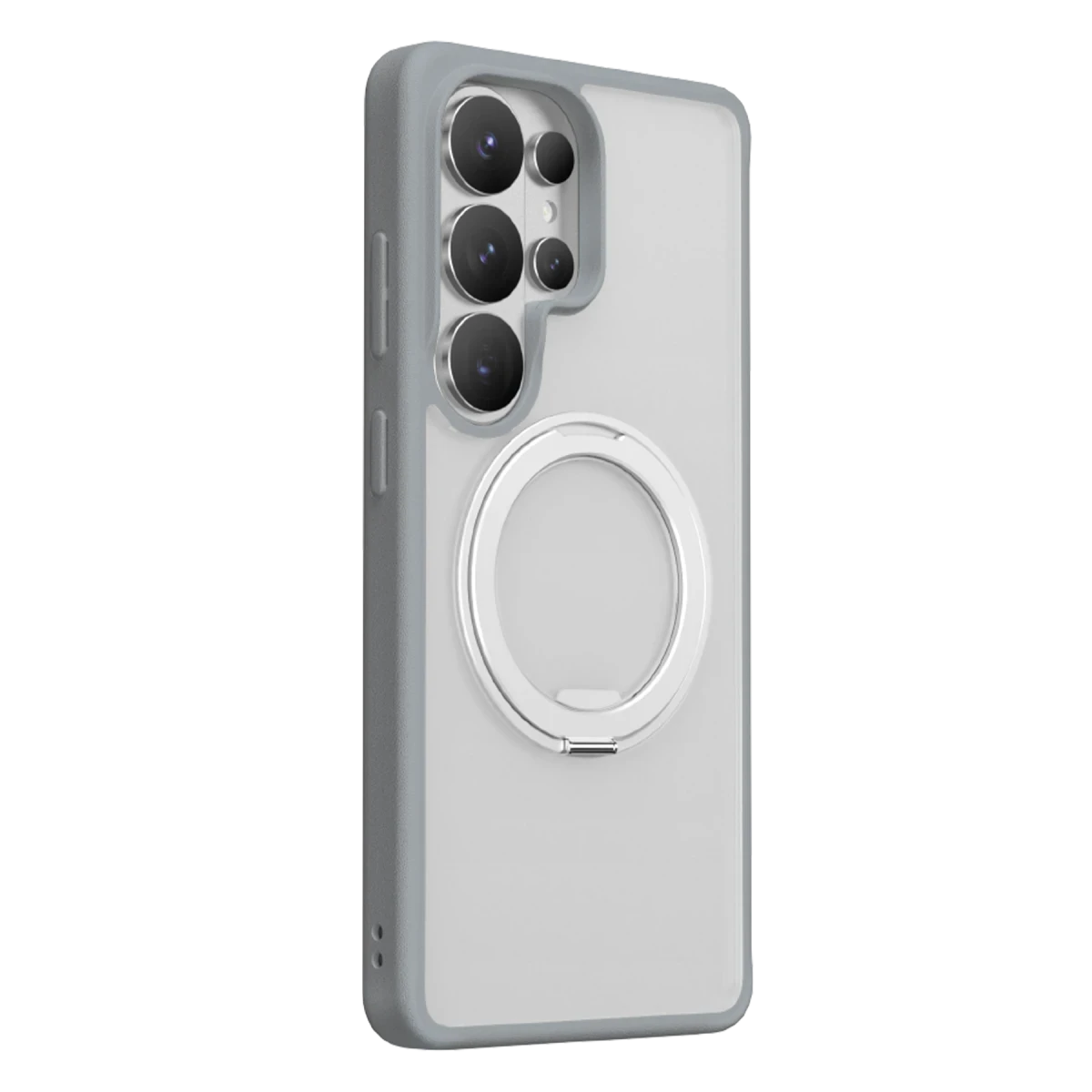 Keephone Samsung Galaxy S26 Ultra Omega Magsafe Standlı Kapak - Beyaz