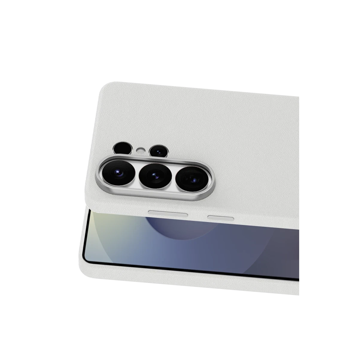 Keephone Samsung Galaxy S26 Ultra Peekaboo Magsafe Kapak - Beyaz