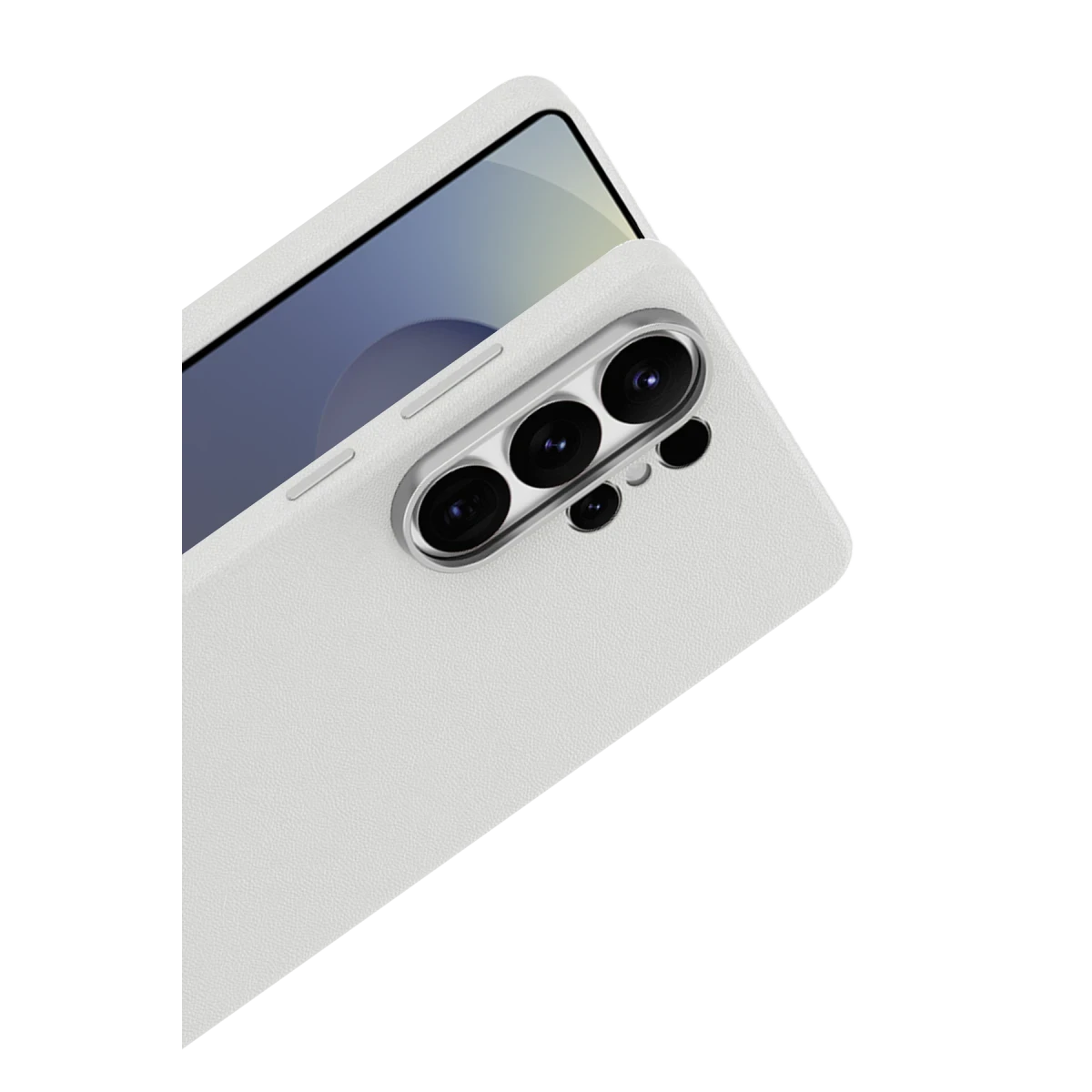 Keephone Samsung Galaxy S26 Ultra Peekaboo Magsafe Kapak - Beyaz