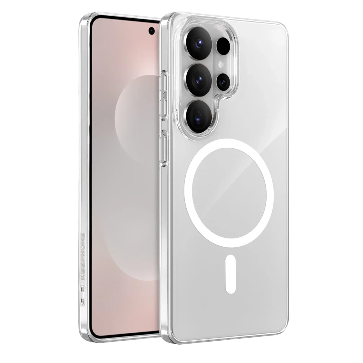 Keephone Samsung Galaxy S26 Ultra X-Crystal Slim Magsafe Kılıf - Şeffaf