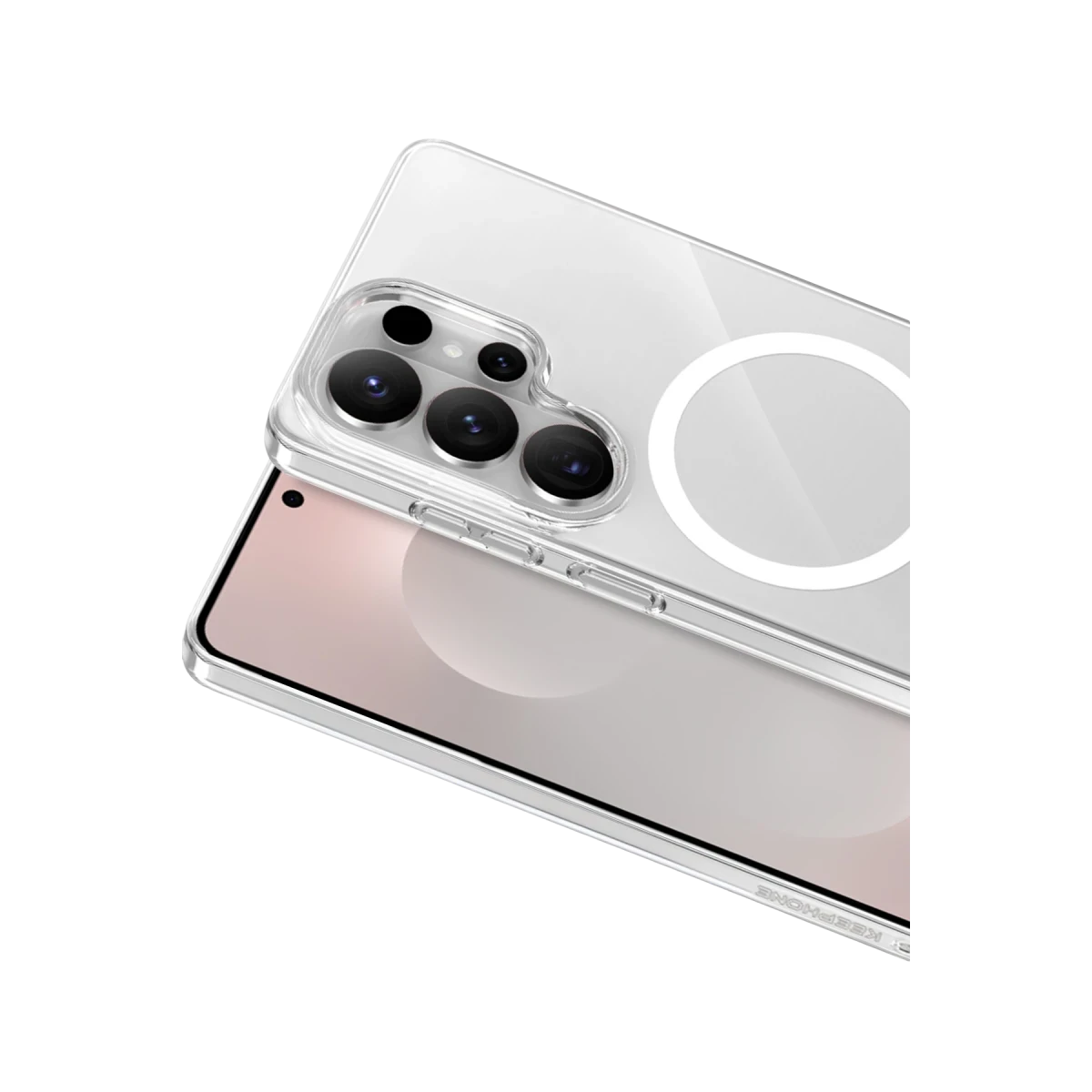 Keephone Samsung Galaxy S26 Ultra X-Crystal Slim Magsafe Kılıf - Şeffaf