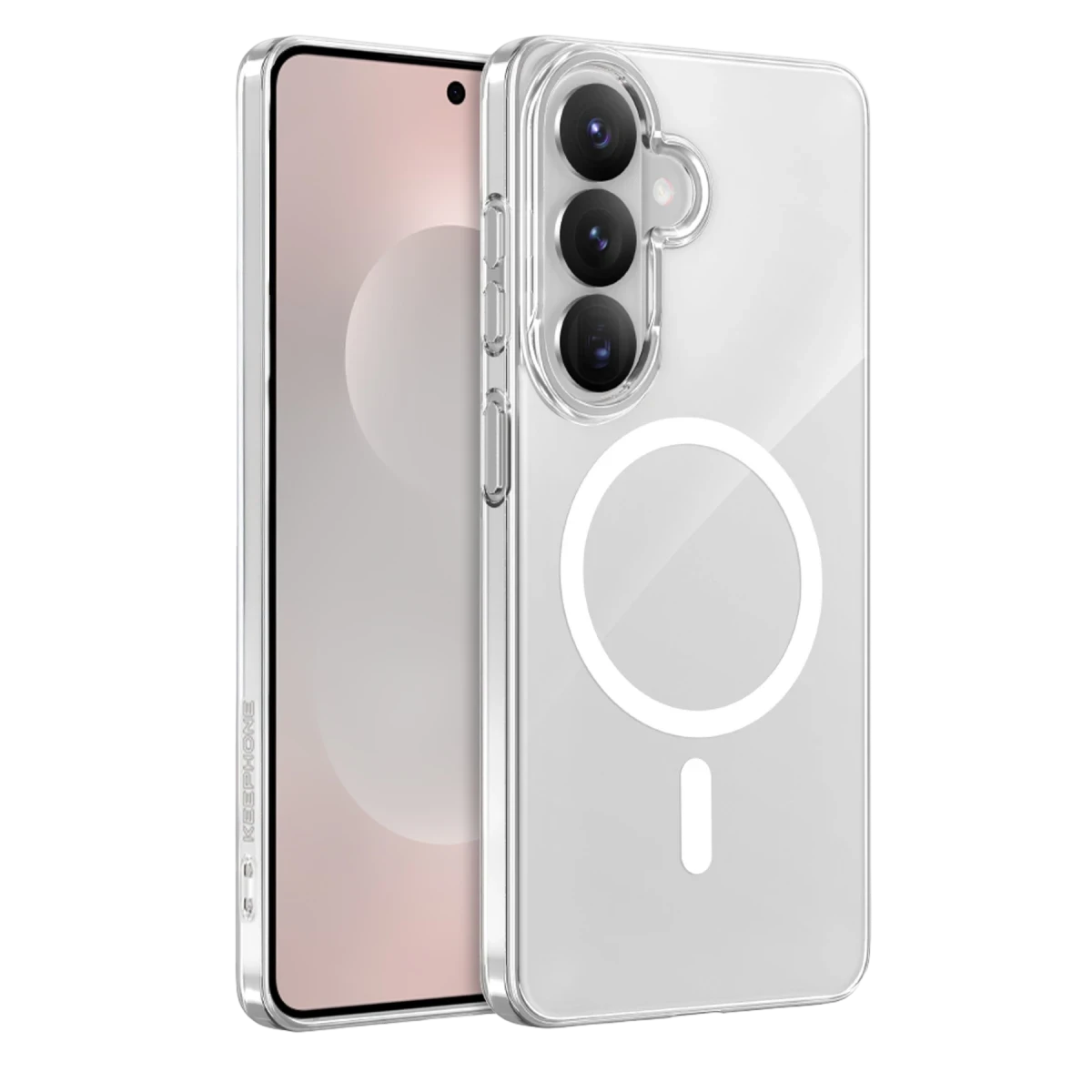 Keephone Samsung Galaxy S26 X-Crystal Slim Magsafe Kılıf - Şeffaf