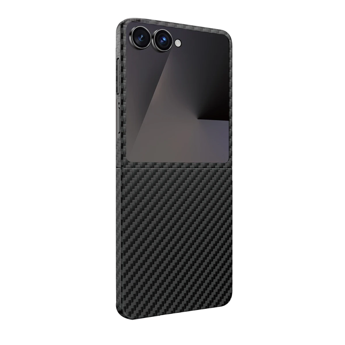 Keephone Samsung Galaxy Z Flip 7 Kevlar Diago Magsafe Kılıf - Siyah