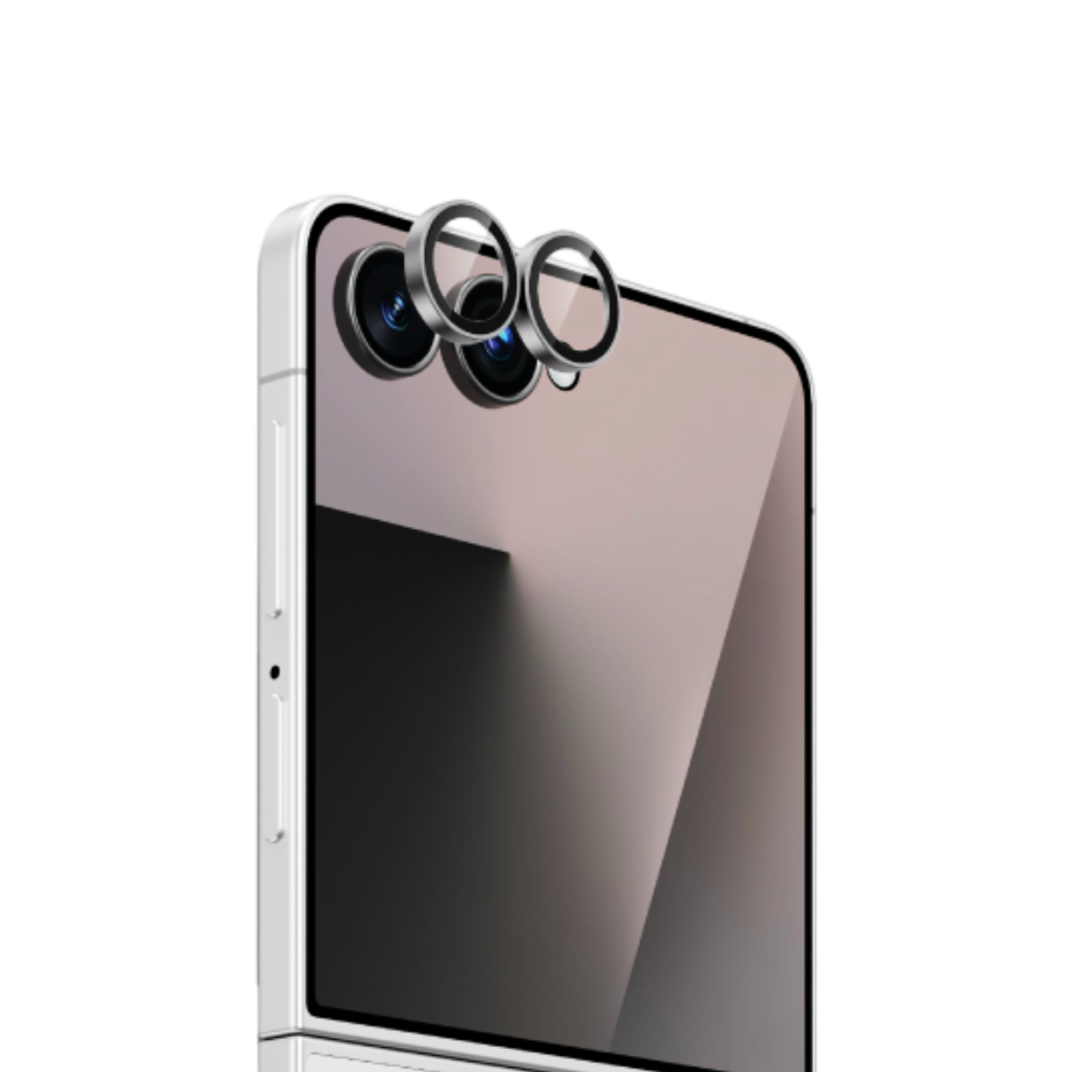 Keephone Samsung Galaxy Z Flip 8 Optix-5 Kamera Lens Koruyucu - Gri