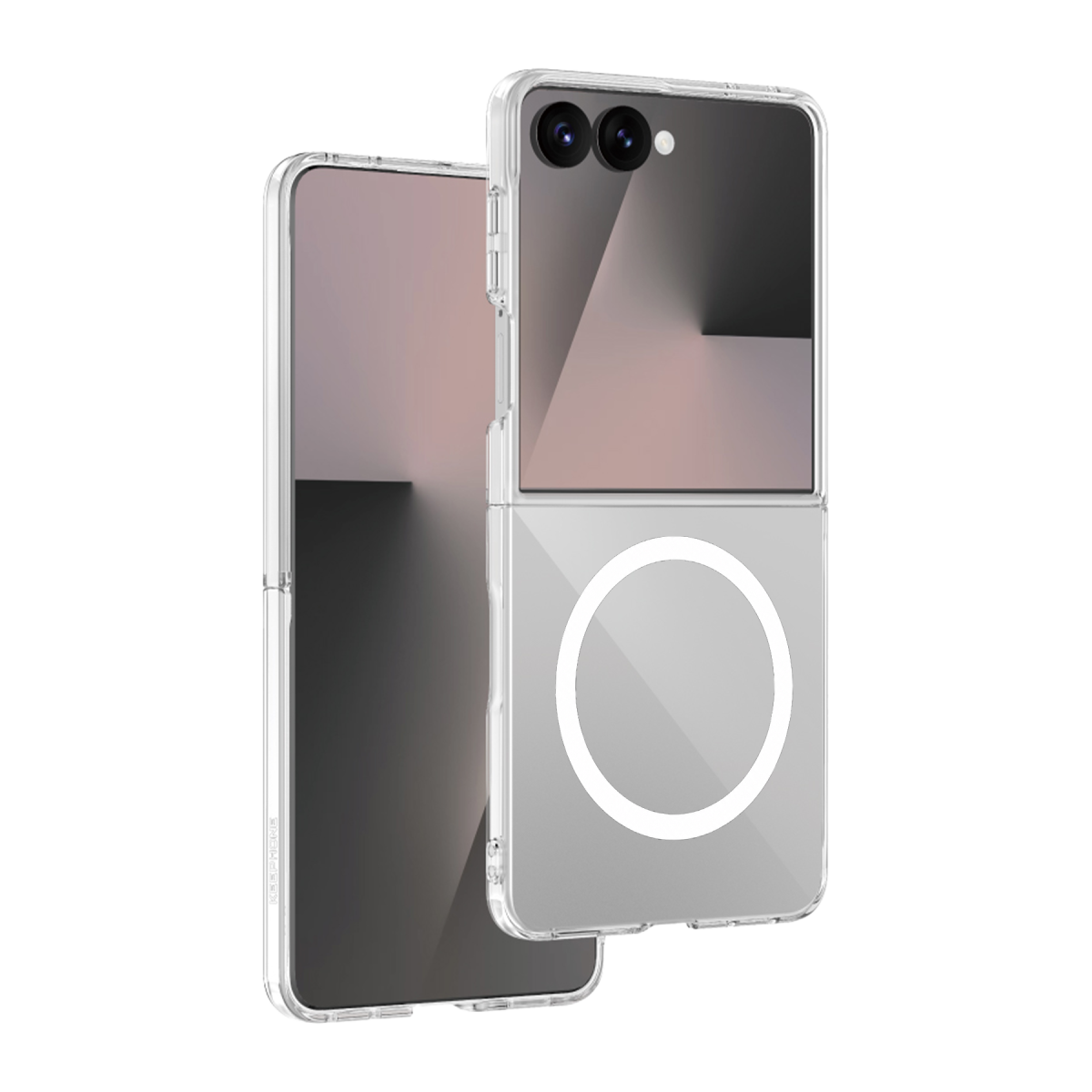 Keephone Samsung Galaxy Z Flip 8 X-Crystal Slim Magsafe Kılıf - Şeffaf