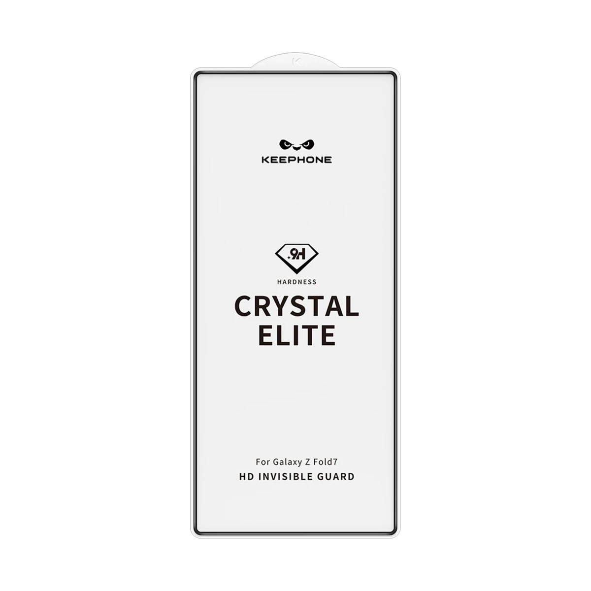 Keephone Samsung Galaxy Z Fold 7 Crystal Combo 2.5D HD Ekran Koruyucu - Siyah