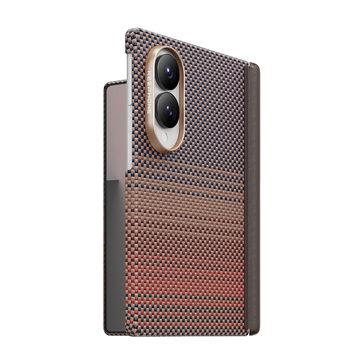 Keephone Samsung Galaxy Z Fold 8 Kevlar Mirage Magsafe Kılıf - Sunset