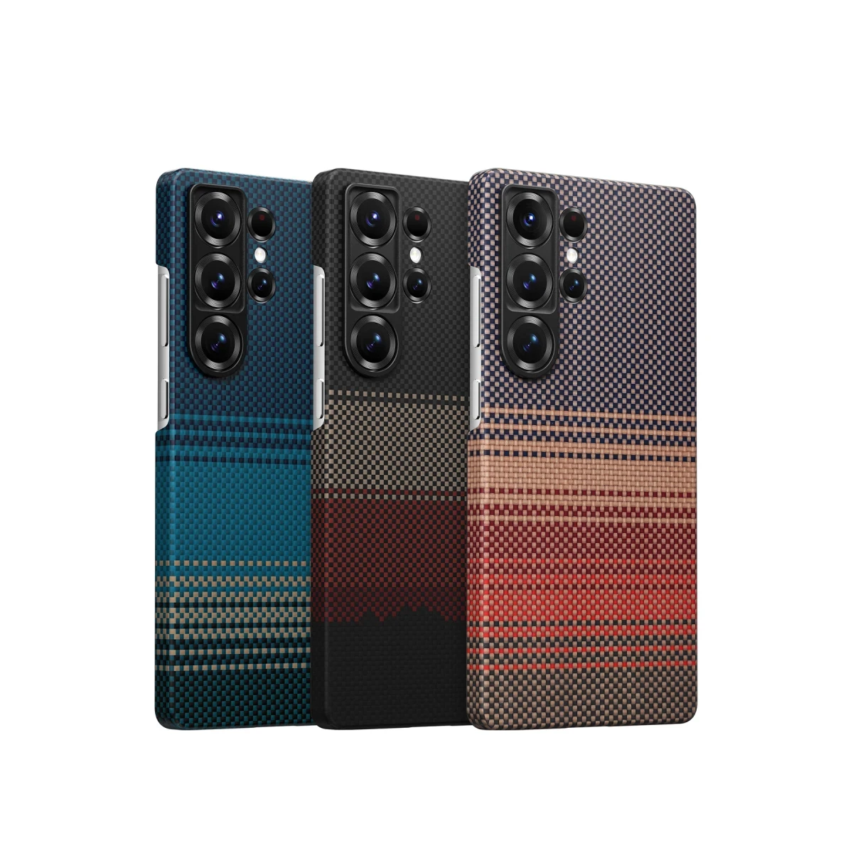 Keephone Samsung S25 Ultra Kevlar Seanova Magsafe Kılıf - Gün Batımı