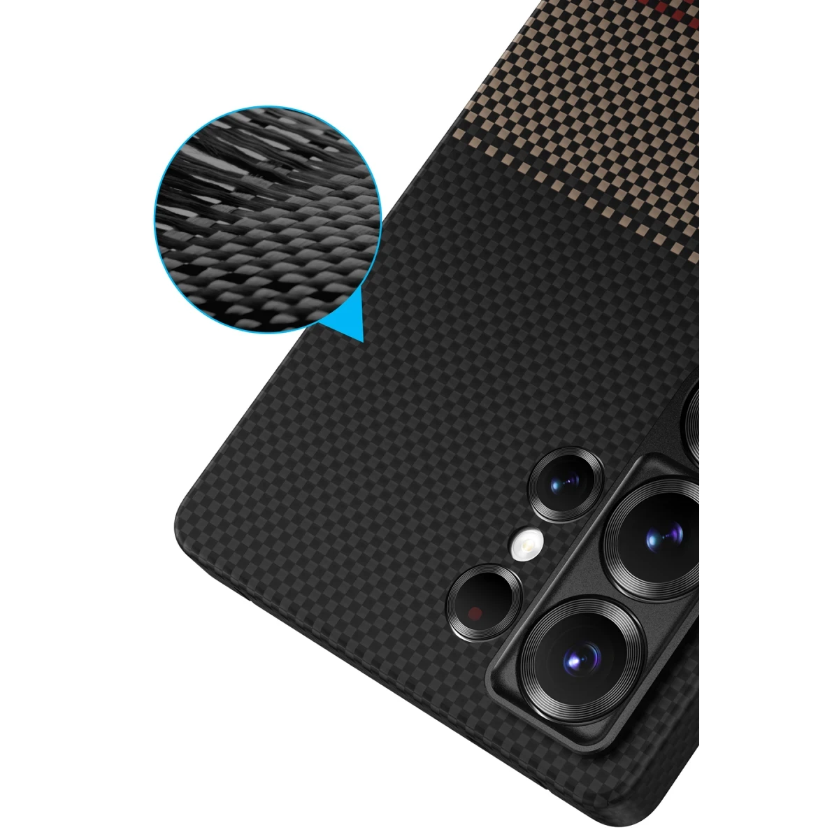 Keephone Samsung S25 Ultra Kevlar Seanova Magsafe Kılıf - Gün Işığı